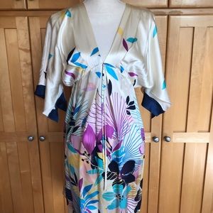 Yumi Kim Kyoto Kimono Silk Dress size M